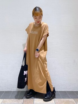 森日菜子さん(レディース・154cm)の夏コーディネート