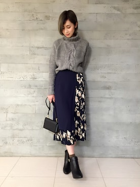 ERIKA (BABYLONE)さん（レディース・165cm）の冬コーディネート