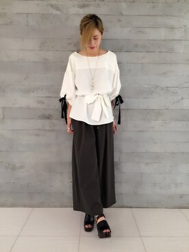 ERIKA (BABYLONE)さん（レディース・165cm）の夏コーディネート