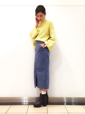 ERIKA (BABYLONE)さん(レディース・165cm)の春コーディネート