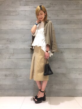 ERIKA (BABYLONE)さん（レディース・165cm）の春コーディネート