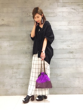 ERIKA (BABYLONE)さん（レディース・165cm）の夏コーディネート