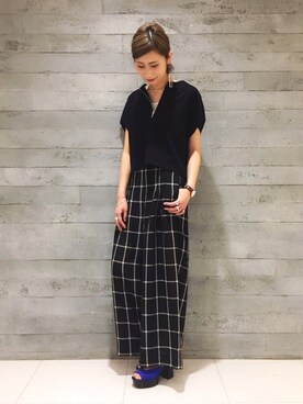 ERIKA (BABYLONE)さん（レディース・165cm）の夏コーディネート