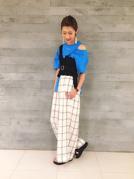 ERIKA (BABYLONE)さん（レディース・165cm）の夏コーディネート