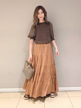 ERIKA (BABYLONE)さん（レディース・166cm）の秋コーディネート