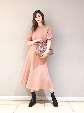 「LAURA DI MAGGIO（ローラディマッジオ）のアイテム」を使った、ERIKA (BABYLONE)さん（レディース・166cm）の秋コーディネート
