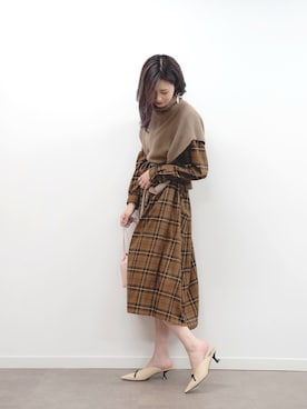 ERIKA (BABYLONE)さん（レディース・166cm）の秋コーディネート