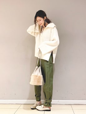ERIKA (BABYLONE)さん(レディース・166cm)の冬コーディネート