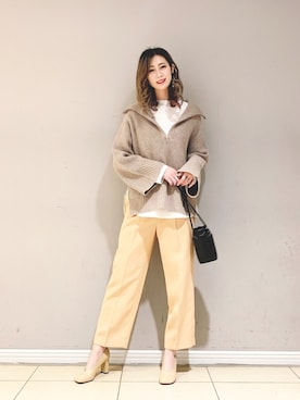 ERIKA (BABYLONE)さん（レディース・166cm）の冬コーディネート