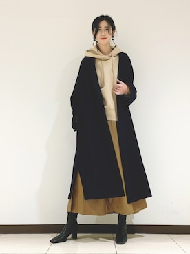 ERIKA (BABYLONE)さん（レディース・166cm）の冬コーディネート