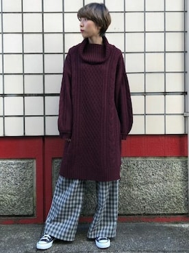 tiptop+pocketさん（レディース・156cm）の冬コーディネート