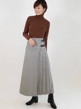 「pocket（ポケット）のアイテム」を使った、tiptop+pocketさん（レディース・165cm）の秋コーディネート