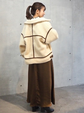 「tiptop（ティップトップ）のアイテム（ジャケット/アウター）」を使った、tiptop+pocketさん（レディース・151cm）の秋コーディネート