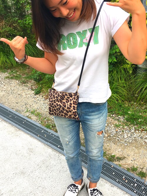 Miyuu Roxyのtシャツ カットソーを使ったコーディネート Wear