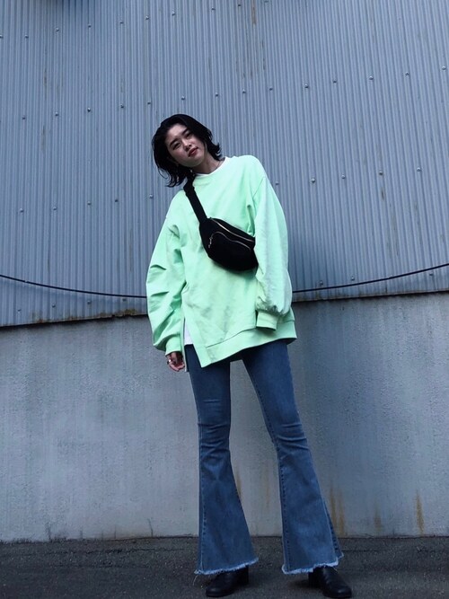 チサ Guのパーカーを使ったコーディネート Wear