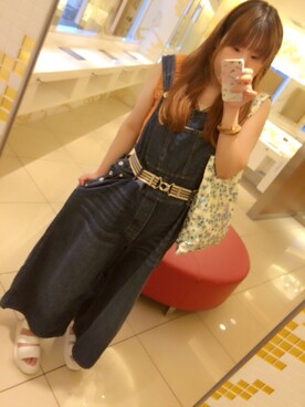 G.V.G.V.(ジーヴィージーヴィー)の「DENIM LACE UP DUNGAREE G.V.G.V.(ジーヴィージーヴィー)の「DENIM LACE UP DUNGAREE