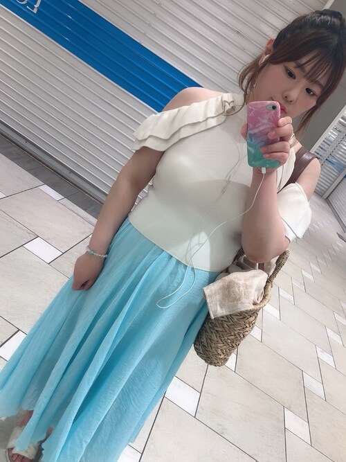 ともみっくす Lily Brownのニット セーターを使ったコーディネート Wear