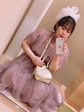 Gu ジーユー のワンピース ピンク系 を使った人気ファッションコーディネート Wear