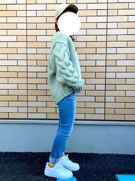 「GRL（グレイル）のアイテム（カーディガン/ボレロ）」を使った、ゆいぴさん（レディース・149cm）の春コーディネート