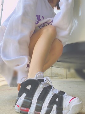 スウェットを使った ナイキ女子 のレディース人気ファッションコーディネート Wear