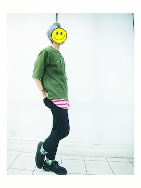 KAZUYAさん（メンズ・172cm）の夏コーディネート