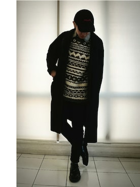 「フォロバ」｜「アイテム（トレンチコート）」を使った、KAZUYAさん（メンズ・172cm）の秋コーディネート