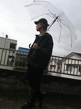 「フォロバ」｜「アイテム（デニムジャケット）」を使った、KAZUYAさん（メンズ・172cm）の春コーディネート