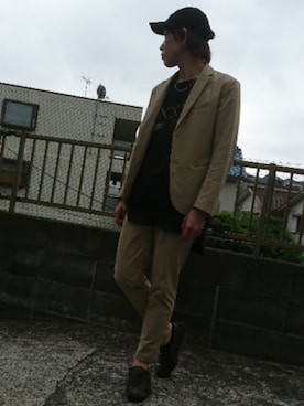 KAZUYAさん（メンズ・172cm）の春コーディネート