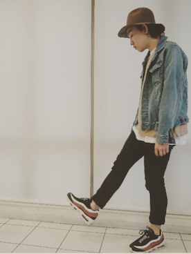 「フォロバ」｜「アイテム（その他アウター）」を使った、KAZUYAさん（メンズ・172cm）の夏コーディネート