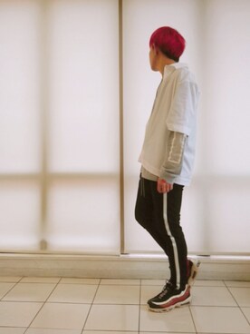 「SAY!（セイ）のアイテム」を使った、KAZUYAさん（メンズ・172cm）の秋コーディネート