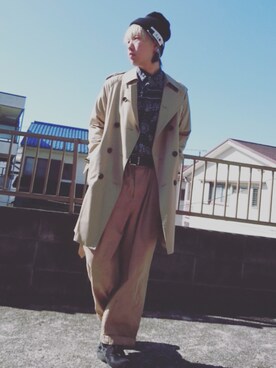 KAZUYAさん(メンズ・172cm)の春コーディネート