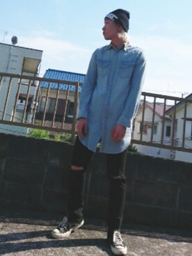 KAZUYAさん（メンズ・172cm）の夏コーディネート