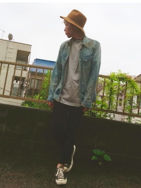 KAZUYAさん(メンズ・172cm)の夏コーディネート