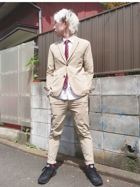 KAZUYAさん（メンズ・172cm）の秋コーディネート