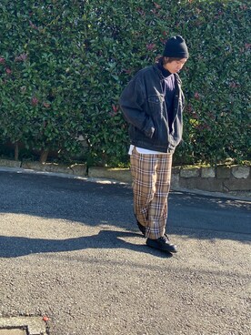 「やっぱりストリートが好き」｜「アイテム（デニムジャケット）」を使った、KAZUYAさん（メンズ・172cm）の秋コーディネート