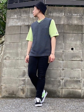 KAZUYAさん（メンズ・172cm）の夏コーディネート