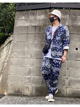 「アイテム（テーラードジャケット）」を使った、KAZUYAさん（メンズ・172cm・20代）の秋コーディネート