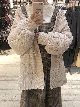 「ehka sopo（エヘカソポ）のアイテム」を使った、satsukiさん（レディース・152cm）の春コーディネート