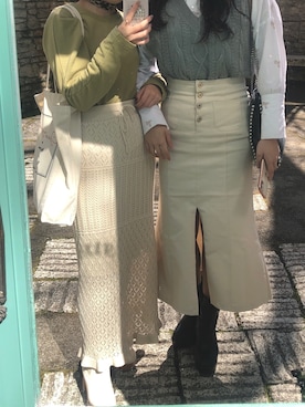 satsukiさん（レディース・152cm）の春コーディネート