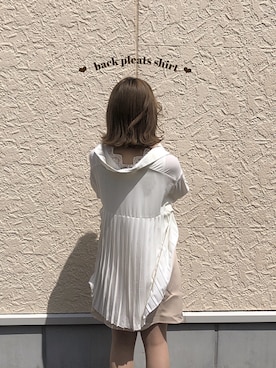「NICE CLAUP（ナイスクラップ）のアイテム」を使った、satsukiさん（レディース・152cm）の春コーディネート