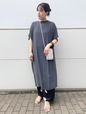 「RECOMMEND  ITEM STYLING」｜「アイテム（財布/小物）」を使った、岩本　実紗さん（レディース・158cm）の春コーディネート