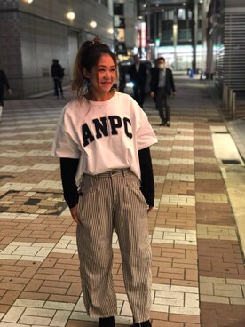 Yukiさん（レディース・159cm）の春コーディネート