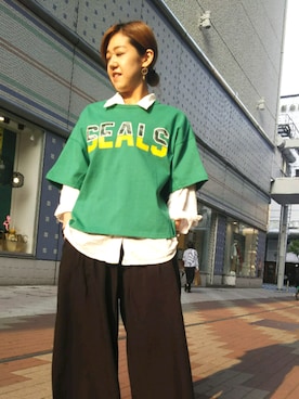 Yukiさん（レディース・159cm）の夏コーディネート