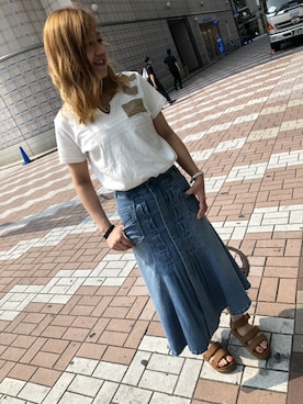 Yukiさん(レディース・159cm)の夏コーディネート