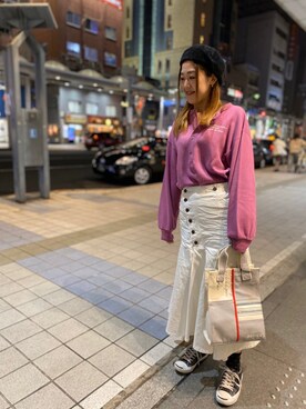 Yukiさん（レディース・159cm）の冬コーディネート