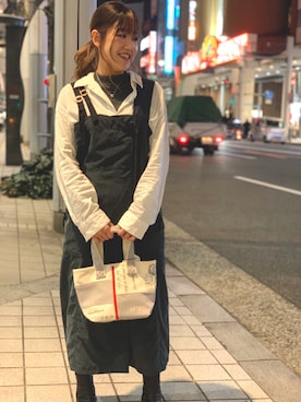 Yukiさん（レディース・159cm）の冬コーディネート