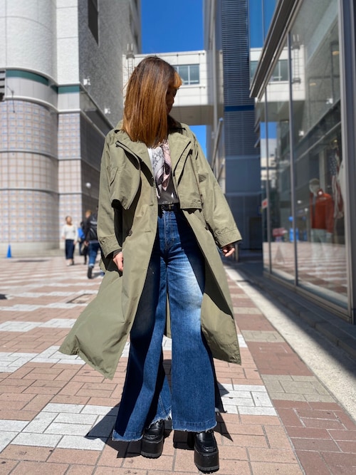 Avirex 広島yukiさんのストール スヌードを使ったコーディネート Zozotown