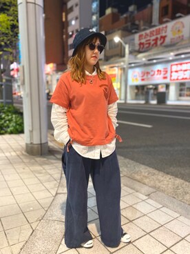 Yukiさん（レディース・159cm）の春コーディネート