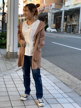 Yukiさん（レディース・159cm）の春コーディネート