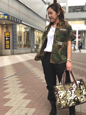 Yukiさん(レディース・159cm)の春コーディネート